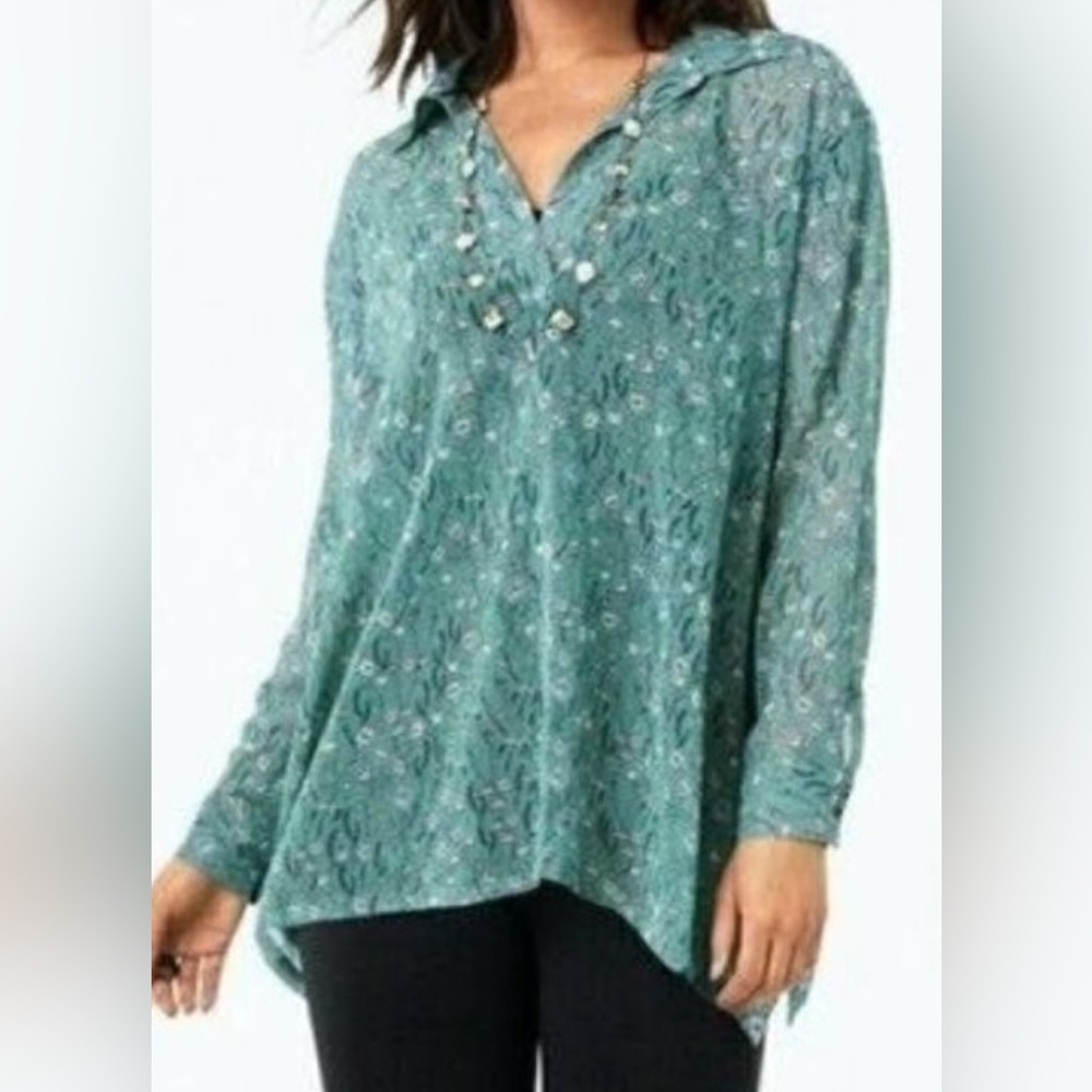 EUC CAbi Chase Field of Flowers - Sz S